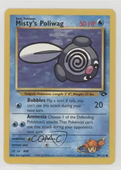Misty's Poliwag Pokemon Gym Challenge #89 2000 0jf5 - Image 1