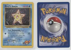 Misty's Staryu 1st Ed. Pokemon Gym Challenge #92 2000 0jf5 - Image 3