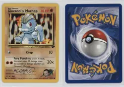 Giovanni's Machop Pokemon Gym Challenge #72 2000 17t2 - Image 3