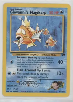 Giovanni's Magikarp Pokemon Gym Challenge #73 2000 0jf5 - Image 1