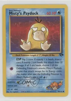 Misty's Psyduck Pokemon Gym Challenge #90 2000 0jf5 - Image 1