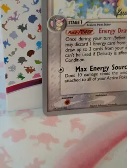 Pokemon TCG Delcatty 5/109 World Championships 2004 Kevin Nguyen Signature NM - Image 3