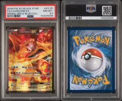 Pokemon Charizard EX XY121 PSA 8.5 NM-MT+ Red & Blue Collection Full Art Promo - Image 3