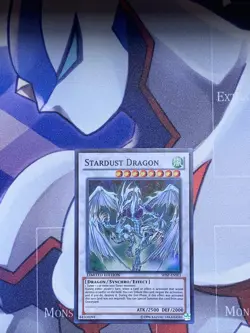 Yugioh! Stardust Dragon - SHSP-ENSE1 - Super Rare - Limited Edition VLP - Image 1