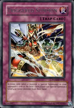 Triggered Summon - Rare FOTB-EN046 - LP - YuGiOh - Image 1