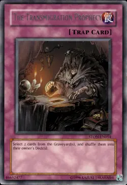 The Transmigration Prophecy - Rare STON-EN054 - NM - YuGiOh - Image 1