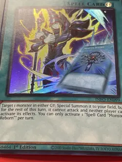 3x Spell Card "Monster Reborn" | INFO-EN099 | Super Rare | 1st Edition | YuGiOh! - Image 5