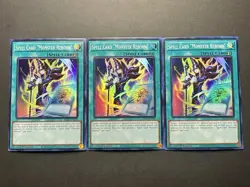 3x Spell Card "Monster Reborn" | INFO-EN099 | Super Rare | 1st Edition | YuGiOh! - Image 1