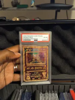 2000 Pokemon Game Promo Ancient Mew Card - PSA Graded EX-MT - Image 1