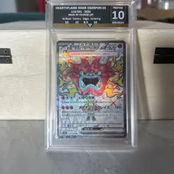 Hearthflame Mask Ogerpon ex 115/101 SR SV6 Mask of Change Pokemon Card Japan - Image 1