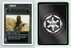 URoRRuR'R'R Star Wars A New Hope Unlimited 1998 DS Uncommon CCG Card - Image 1