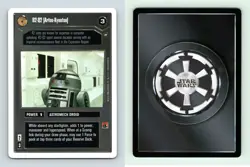 R2-Q2 (Artoo-Kyootoo) Star Wars A New Hope Unlimited 1998 DS Common CCG Card - Image 1