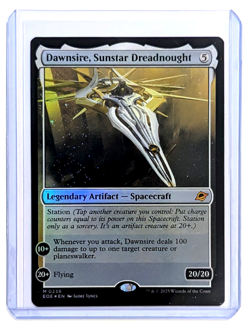 Dawnsire, Sunstar Dreadnought M 0238 FOIL MTG Edge Of Eternities EOE EN NM/M - Image 3