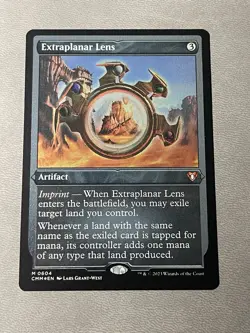 Extraplanar Lens (Foil Etched)- MTG Commander Masters NM - Image 1