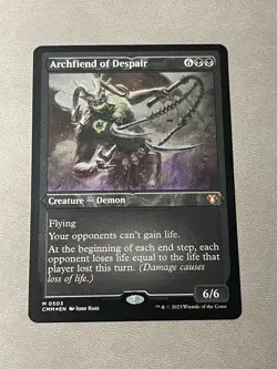 Archfiend of Despair (Foil Etched) -Foil Near Mint MTG Commander Masters - Image 1