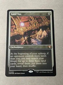 MTG - Land Tax (Foil Etched) 464 - Commander Masters NM - Image 1