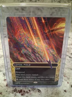 Lotus Field (0023) (Borderless) Edge of Eternities: Stellar Sights Regular MTG - Image 1