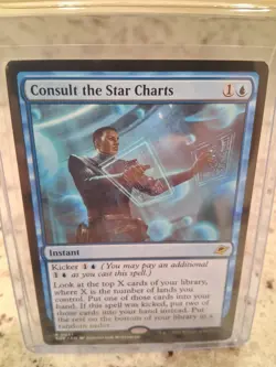 MTG Consult the Star Charts Edge of Eternities Regular Rare - Image 1