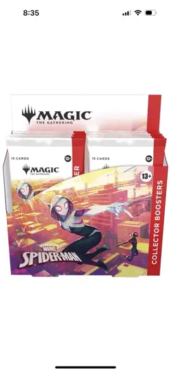 Collector Booster Box Marvel's Spider-Man SPM MTG PRESALE - Image 1