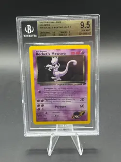 Pokemon Team Rocket Rocket's Mewtwo - BGS 9.5 GEM MINT - Image 1
