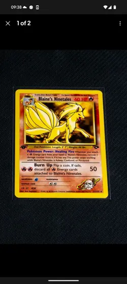 Vintage Pokemon TCG Base Set - Nidoking Holo Rare- Lightly Played-NM- Condition - Image 3