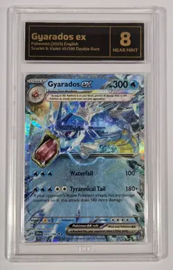 Pokemon Slab: Gyarados ex - 045/198 - Scarlet & Violet - Graded TCG Near Mint 8 - Image 1