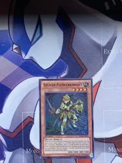 Yugioh - Sylvan Flowerknight Super Rare 1st Edition LVAL-EN018 LP - Image 1