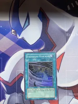 Yugioh Earthbound Whirlwind Super Rare SOVR-EN046 Lightly Played - Image 1