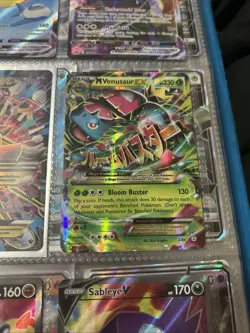 Pokemon M Mega Venusaur EX Holo Card 2/83 XY Generations - Image 1