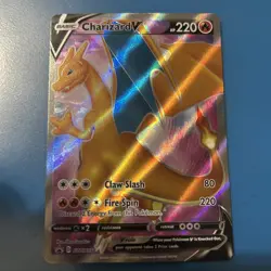 Pokemon Card TCG - Charizard V SWSH050 Black Star Promo Champion's Path NM - Image 2