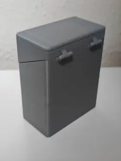 3D PRINTED GAMEBOY STYLE TRADING CARD DECK BOX FULLY CUSTOMIZABLE HOLDS 80 CARDS - Image 3
