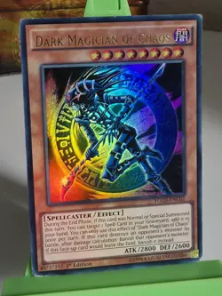 YGLD-ENC02 DARK MAGICIAN OF CHAOS ULTRA RARE 1ST EDITION YuGiOh CARD - Image 1