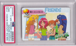 Pokemon Card 1998 Japanese Carddass Bandai No. 120 Misty Hanada Sisters PSA 9 - Image 1