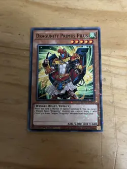Dragunity Primus Pilus HAC1-EN155 Duel Terminal Yu-Gi-Oh Card 1st Edition New - Image 1