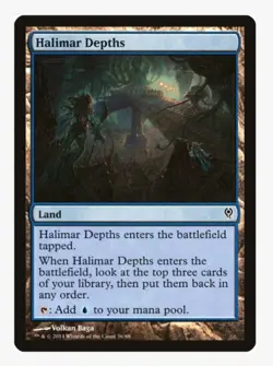 Halimar Depths #36 DDM Magic Card in a Protective Sleeve - Image 1