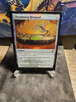 Rare 0247 Thrumming Hivepool Artifact Rare Edge of Eternities EOE MTG Foil - Image 1