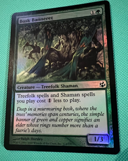Bosk Banneret Foil - MTG - Morningtide - Magic the Gathering - Foil - Image 3