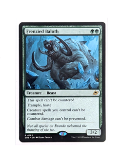 Frenzied Baloth R 0183 REGULAR MTG Edge Of Eternities EOE EN NM/M - Image 1