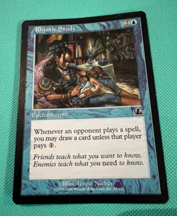 MTG - Rhystic Study - Prophecy - Magic the Gathering - Image 1