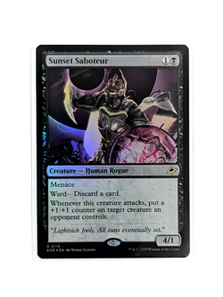 Sunset Saboteur R 0116 FOIL MTG Edge Of Eternities EOE EN NM/M - Image 1