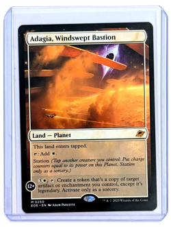 Adagia, Windswept Bastion M 0250 REGULAR MTG Edge Of Eternities EOE EN NM/M - Image 3