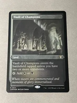Vault of Champions - Foil Etched NM, English MTG Commander Masters - Image 1