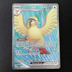 Pidgeot ex 217/197 - Scarlet & Violet Obsidian Flames - Pokemon TCG - Image 1