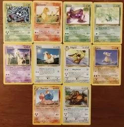 Lot of 10 Vintage Pokemon Cards Pidgeot Jungle Set See Pictures TCG Collection - Image 2