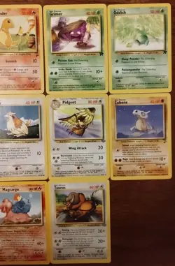 Lot of 10 Vintage Pokemon Cards Pidgeot Jungle Set See Pictures TCG Collection - Image 5