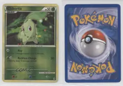 Chikorita Reverse Foil Pokemon HeartGold & SoulSilver Call of Legends #53 0d6q - Image 3