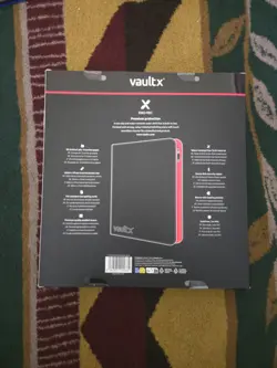 VaultX Black/Red Pokemon SV10 First Edition Exo-Tec Zip Binder 12 Pocket - Image 2