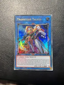 Yugioh Transcode Talker YS18-EN041 Ultra Rare 1st Ed NM - Image 1
