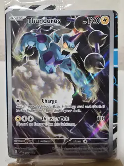 Thundurus 209 Full Art Promo - Pokemon Black Bolt MINT CONDITION - Image 1