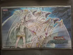 Yugioh Structure Deck Blue-Eyes White Destiny Release Playmat UNUSED SEALED - Image 1